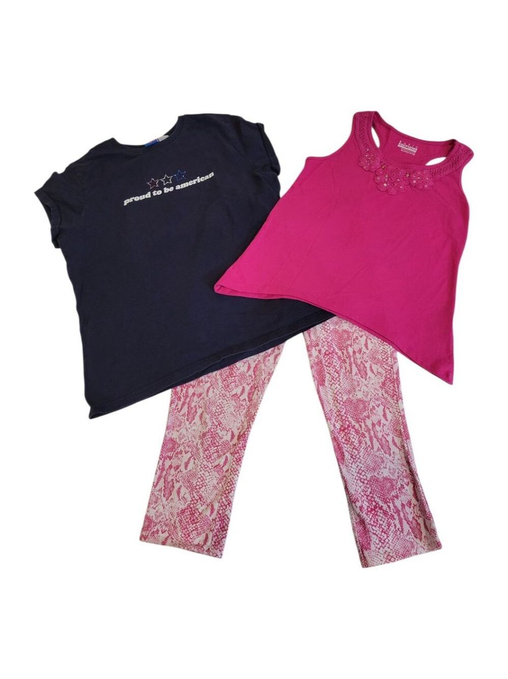 Girls XL 14/16 Summer Clothing Bundle 3-Piece